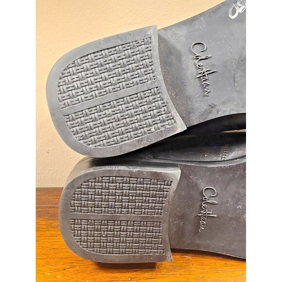 Cole Haan Taylor C08876 Shoes Mens Size 10 M Black Slip On Leather Loafers - Picture 12 of 13